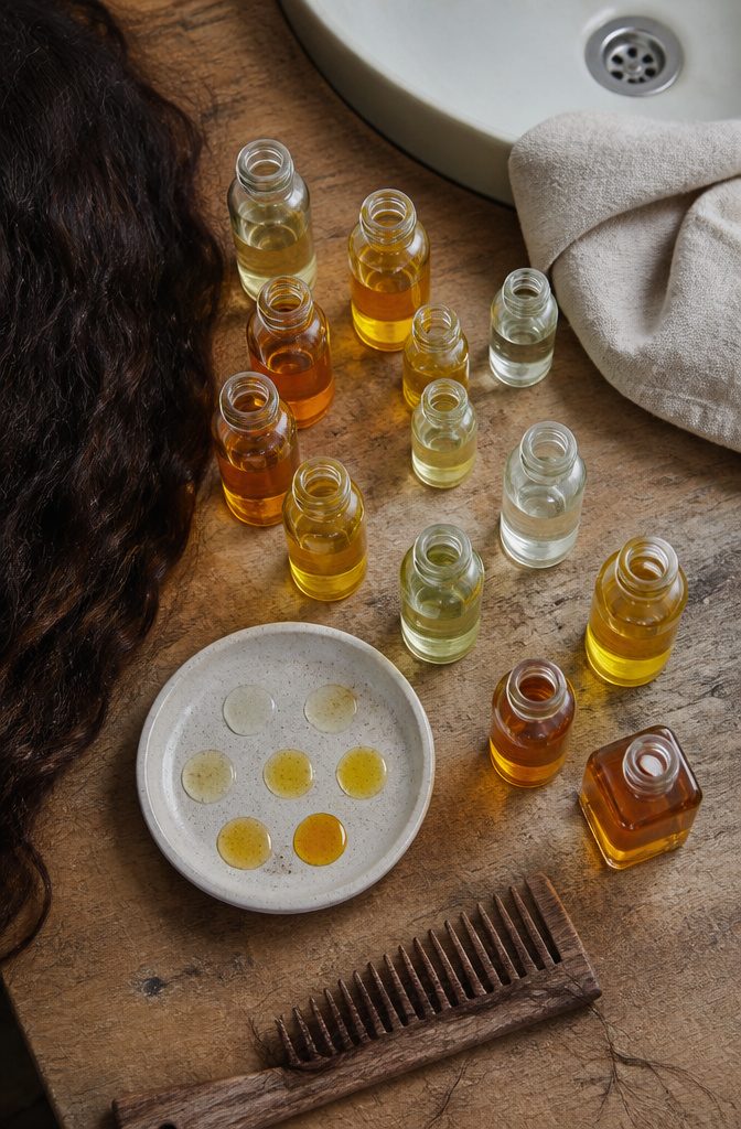 Hair oil for scalp care