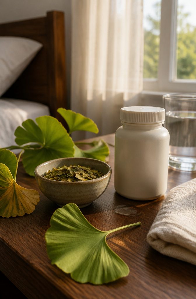 Ginkgo biloba for herbal hair care
