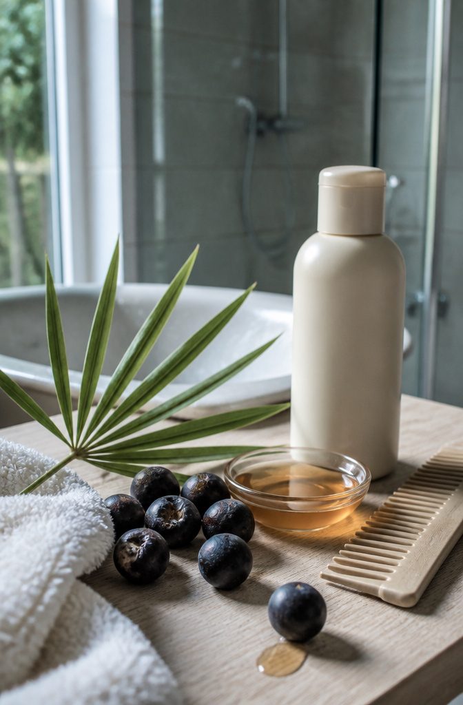 Saw palmetto for herbal hair care