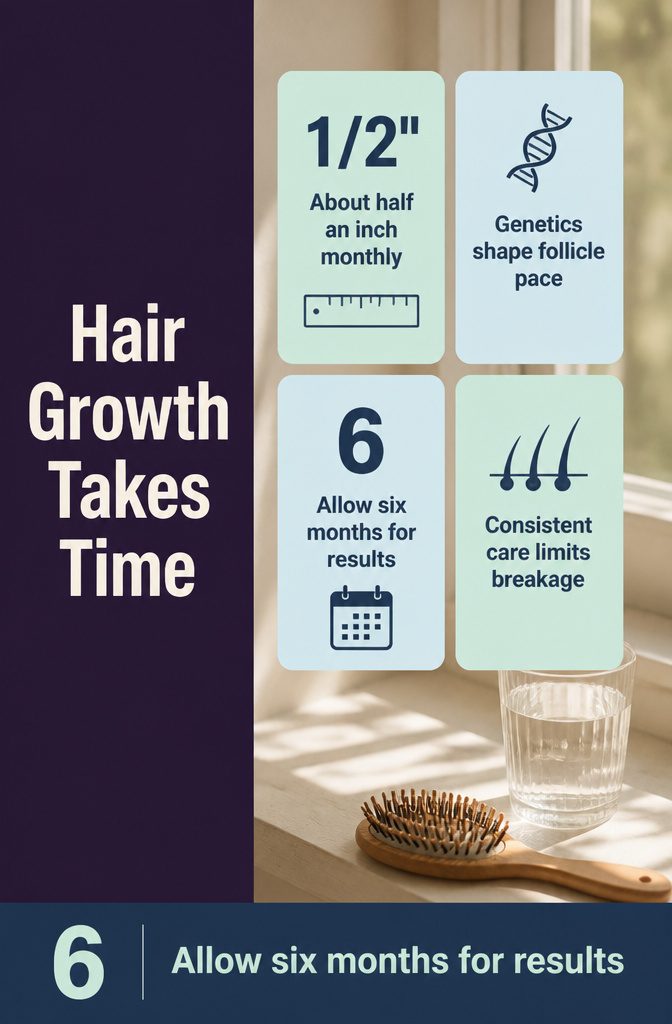 Hair strand beside a ruler and calendar pages