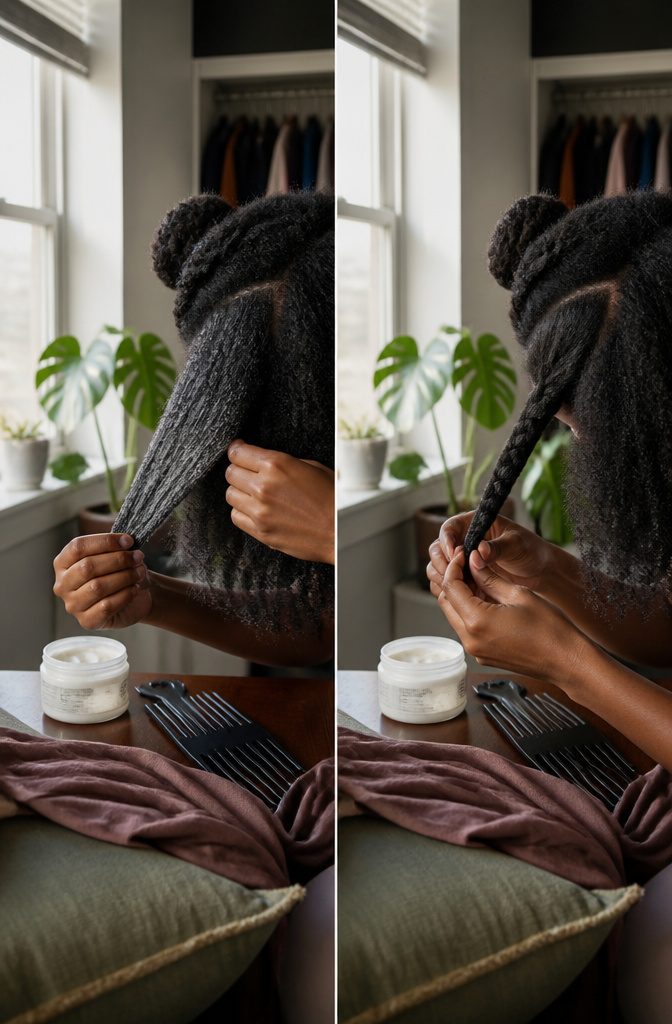 People with different hair textures and care routines