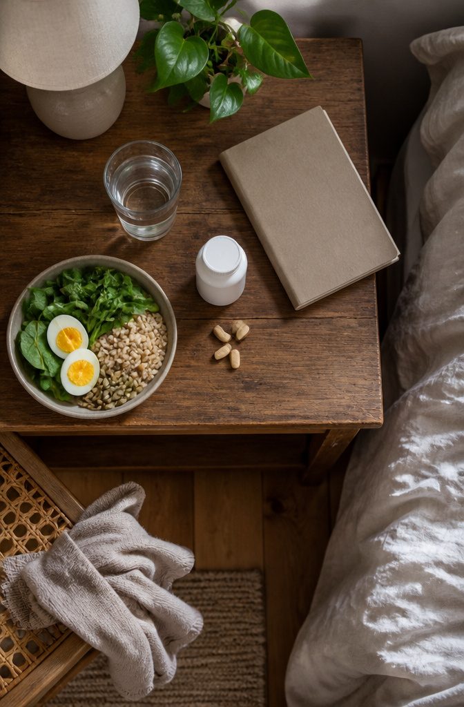 Hair growth themed photograph accompanying information about B vitamins and multivitamins